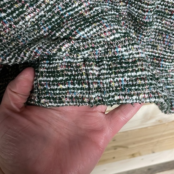 Loft size large multicolor sweater with elastic waist - Picture 5 of 7